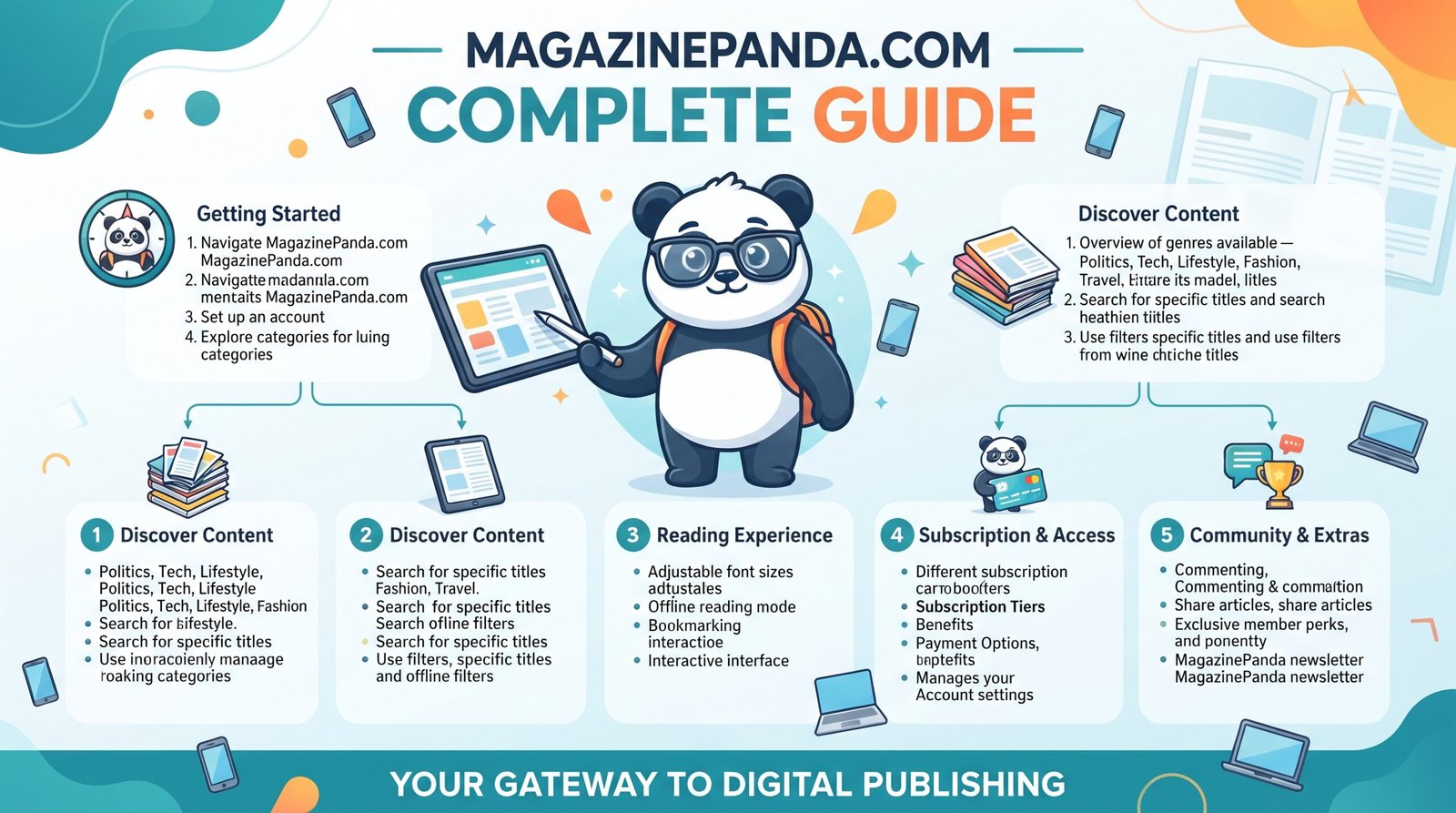 MagazinePanda.com guide
